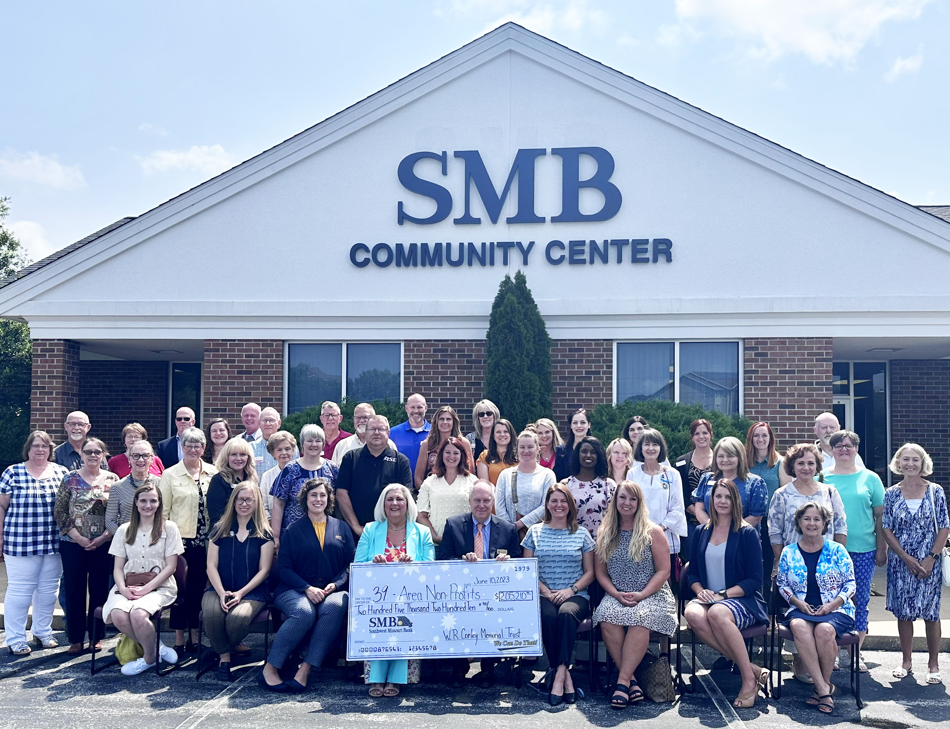 Corley Trust Recipient Group 2023 at the SMB Community Center at 7th and Duquesne in Joplin