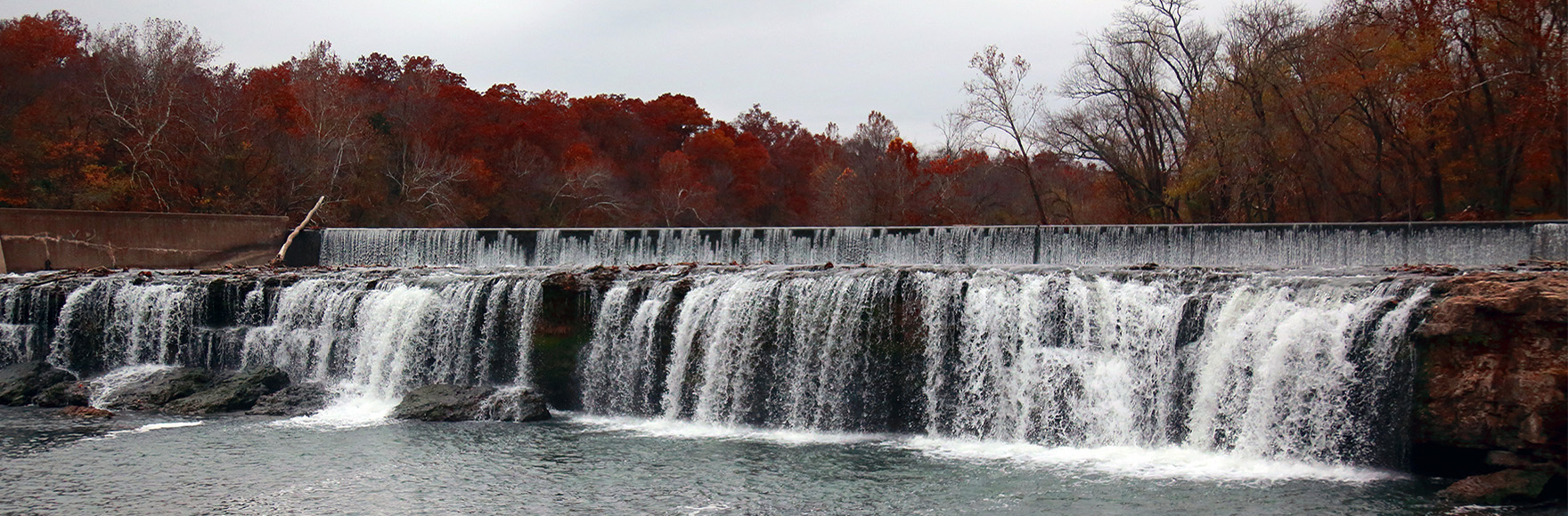 water fall header