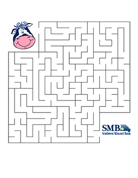 Moola Moola Savings Club maze