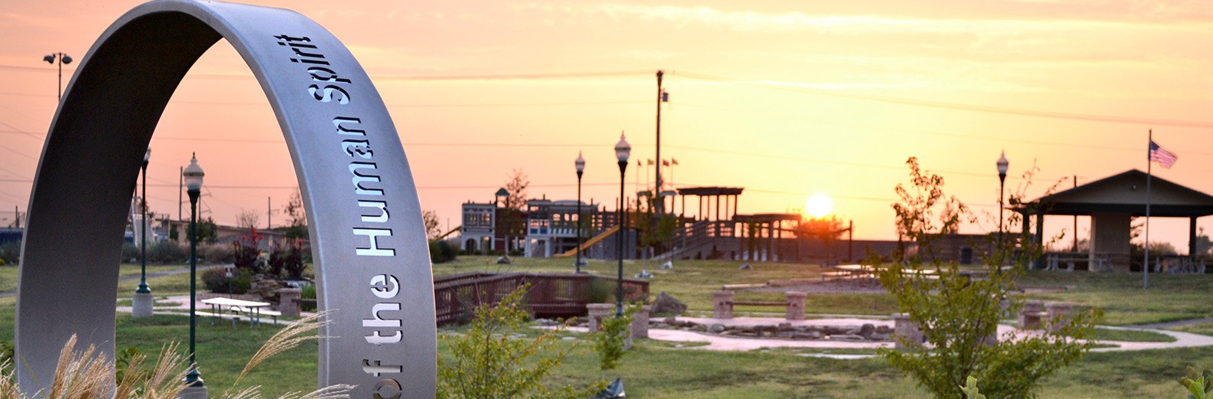 ring of the human spirit sculpture