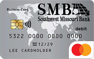 southwest missouri bank  business debit card