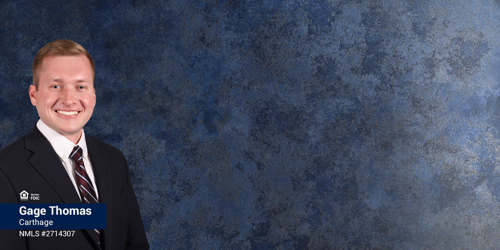 Gage Thomas, Lender at Southwest Missouri Bank, Carthage, Missouri